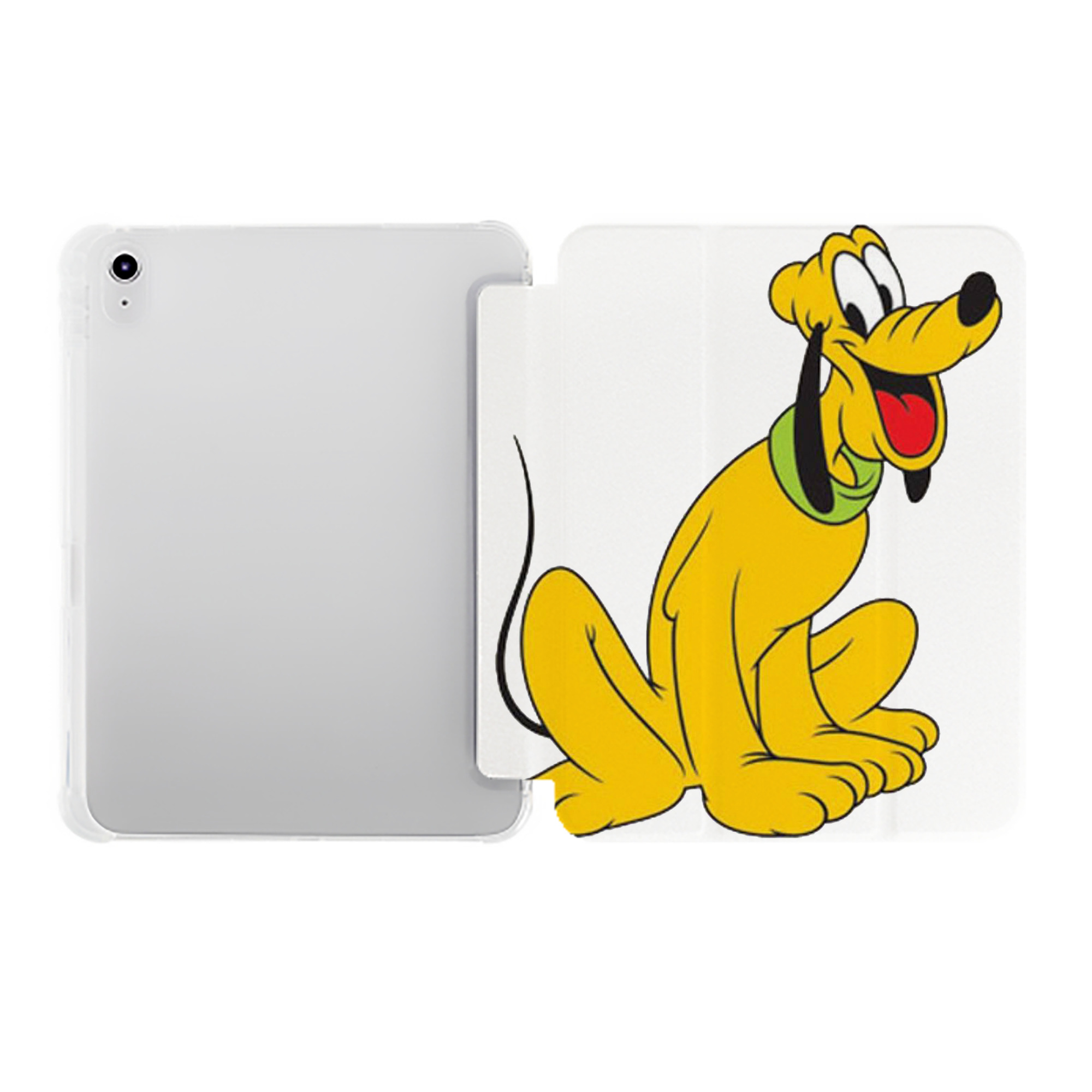 （画像用） ミッキーマウス Mickey Mouse IPad ケース ペン収納付き 三つ折りスタンド PUレザー×シリコン 対応機種9.5/10.5/10.9インチ